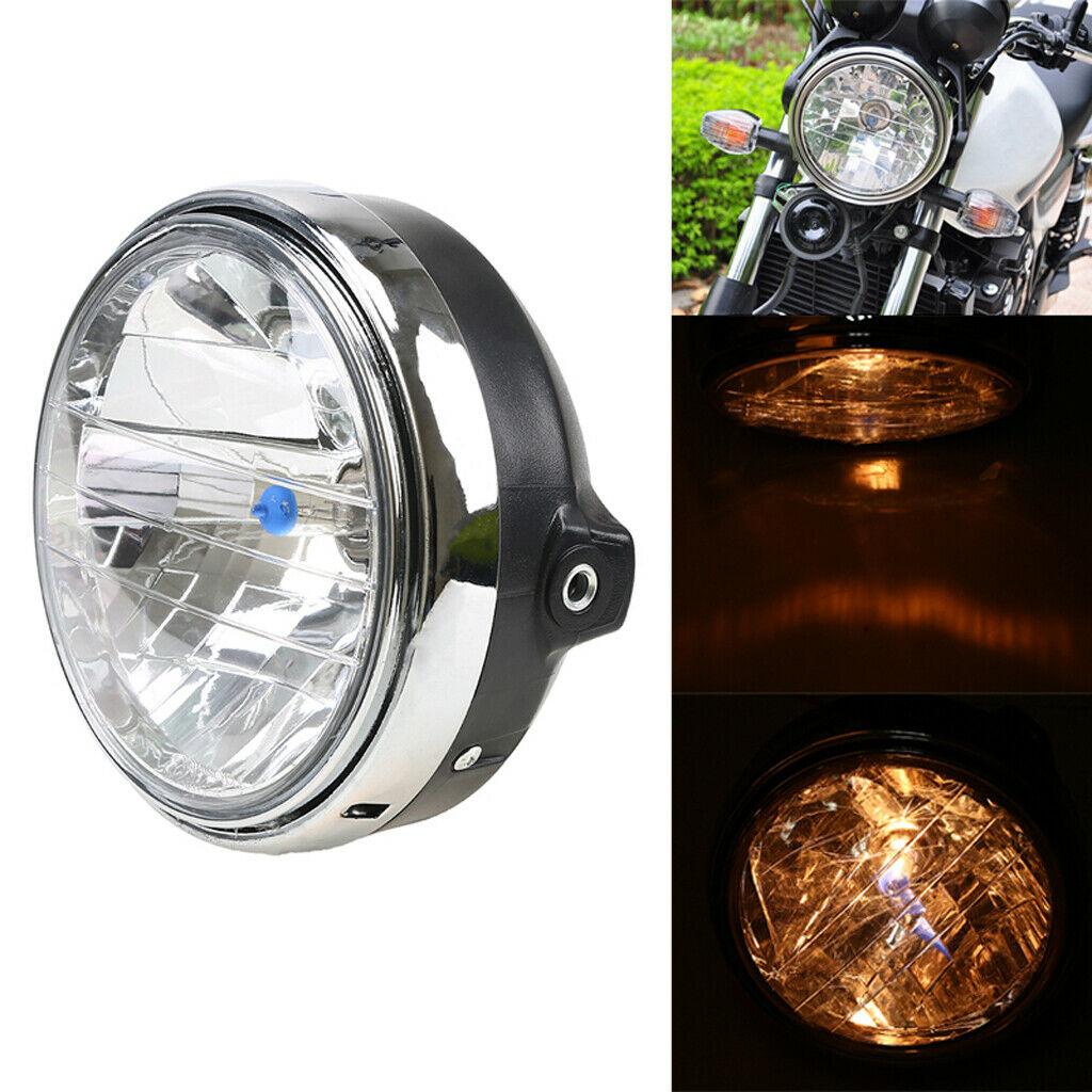 7" UNIVERSAL HALOGEN HEADLIGHT, HONDA STYLE