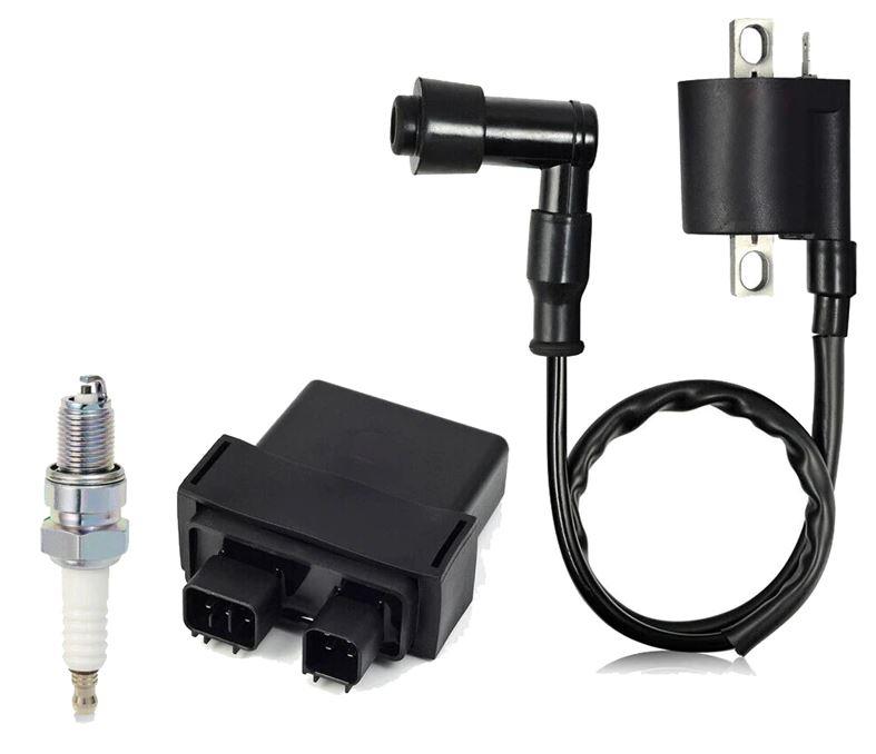 CDI BOX + COIL HT AND PLUG YAMAHA YFM50R RAPTOR 04-08