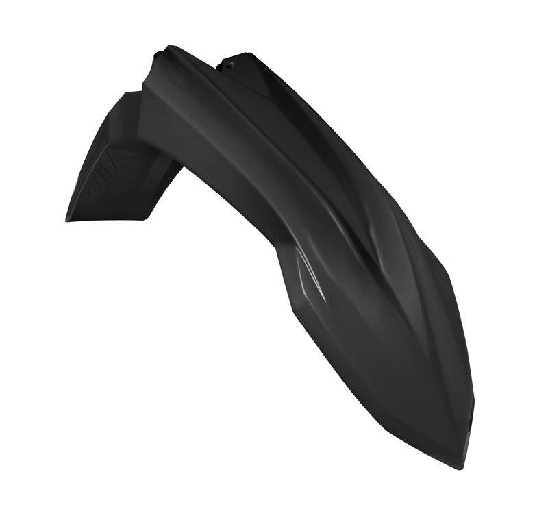 R-TECH VENTED BLACK FRONT FENDER BETA RR/RX 125-480 2020-2023