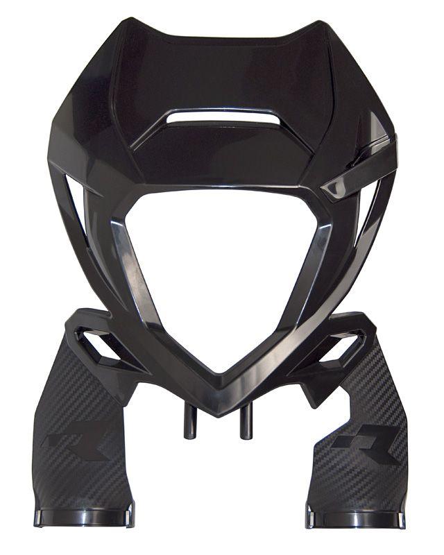 R-TECH BLACK HEADLIGHT COWL BETA RR 125-480 2020-2022