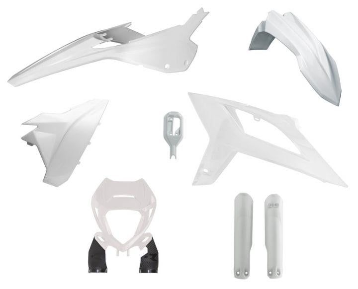 R-TECH WHITE PLASTIC KIT/6 BETA RR125-480 2020-2022