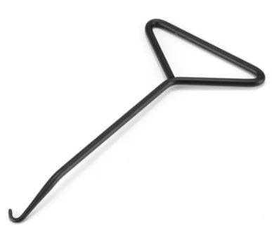 SPRING HOOK PULL D-HANDLE 150mm, Exhaust Stand Puller
