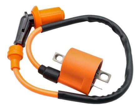 IGNITION COIL & CAP YAMAHA YZ80 85-01, 125 89-03, 250 89-04, PW50 83-14