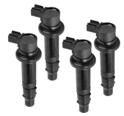 IGNITION COIL PACK OF 4 YAMAHA FZ1 06-14, YZF-R1 02-09, R6 03-07, VMX17 09-16