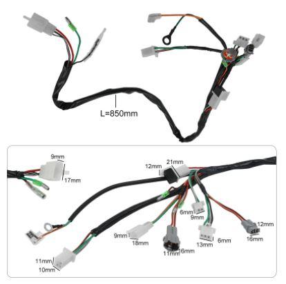 WIRING LOOM HARNESS YAMAHA, PW50 1983-2005
