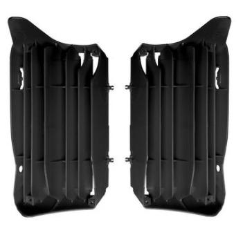 POLISPORT BLACK RAD LOUVERS/COVERS HONDA CRF450R/RX 2021-2022