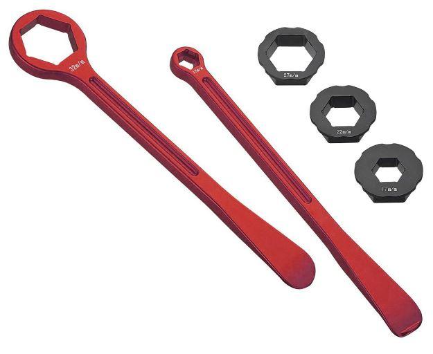 COMBO LEVER SET MUTLI TOOL, FIR BRAND 32, 27, 22, 17, 10 & 13MM, FOR EURO BIKES