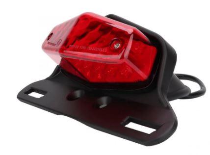 UNIVERSAL LED TAIL LIGHT AND BRACKET Aluminum