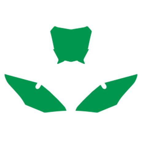 GREEN BACKGROUNDS GAS GAS MC ALL MODELS 2021-2023