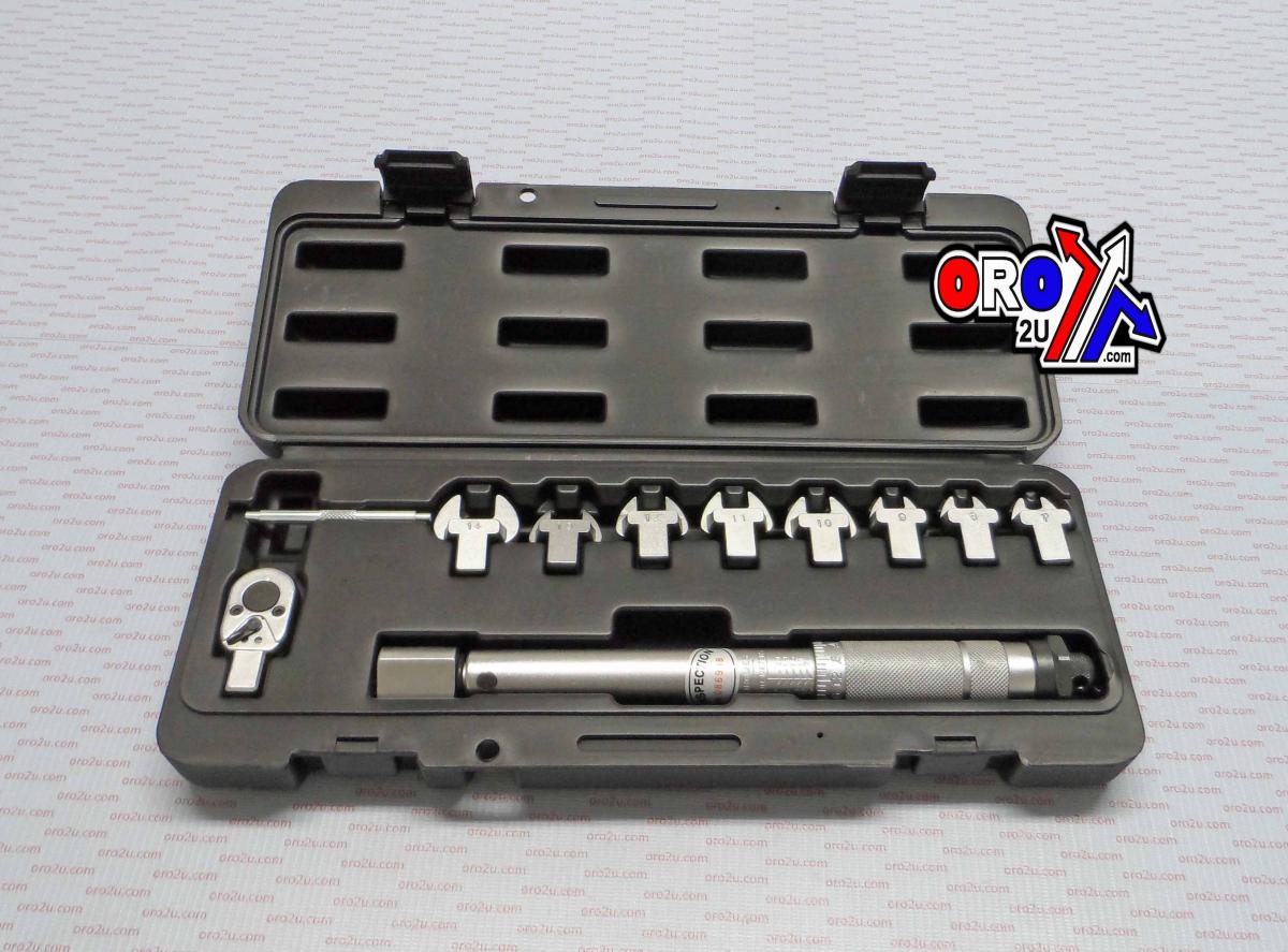 TORQUE WRENCH OPEN END DRIVER SET, OPEN END SIZE 7, 8, 9, 10, 11, 12, 13 & 14
