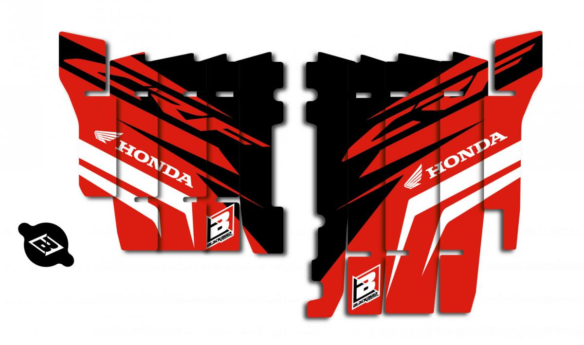 RAD LOUVER DECAL HONDA CRF250R 2022-2024, CRF450R 2021-2024