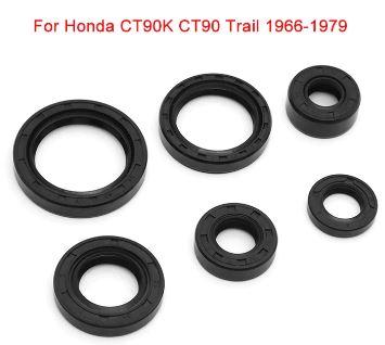 ENGINE OIL SEAL SET HONDA CT90K 1966-1979