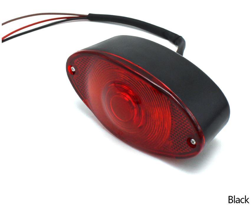 Universal Stop Tail Light 12V Case Black
