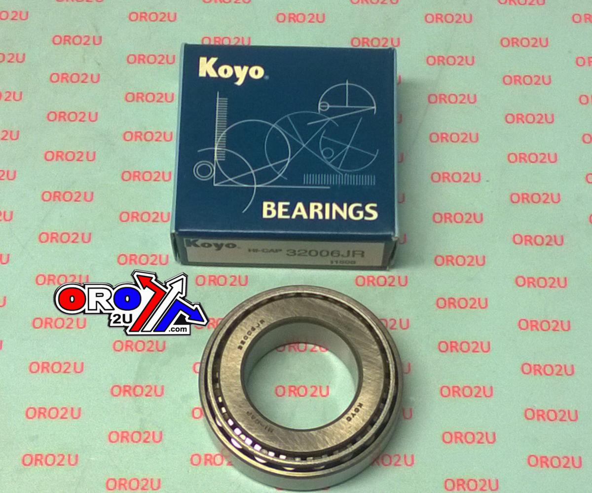 BEARING TAPER 30x55x17 KOYO, BEA105 93332-000A6, ALLBALLS 99-3519-1, 32006JR