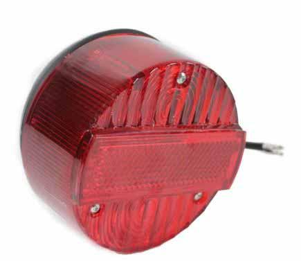 Universal round Tail Light 12V (bulb type)