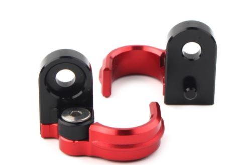 HOSE PIPE CLIP RED (PACK OF 2) GUIDE BRAKE HOSE 43468-KFB-000, XR400/650