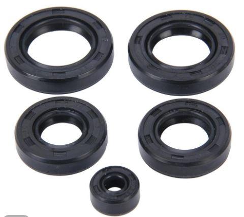 ENGINE OIL SEAL SET HONDA CG125, 8Pcs