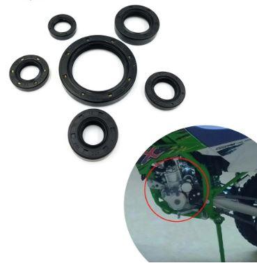ENGINE OIL SEAL SET KAWASAKI KLX250 1993-2018, KLX300 1996-2007