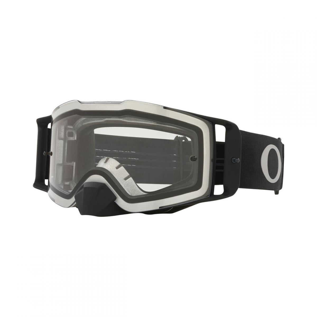 OAKLEY FRONT LINE MX TUFF BLOCKS GUNMETAL, CLEAR LENS OA OO7087-60