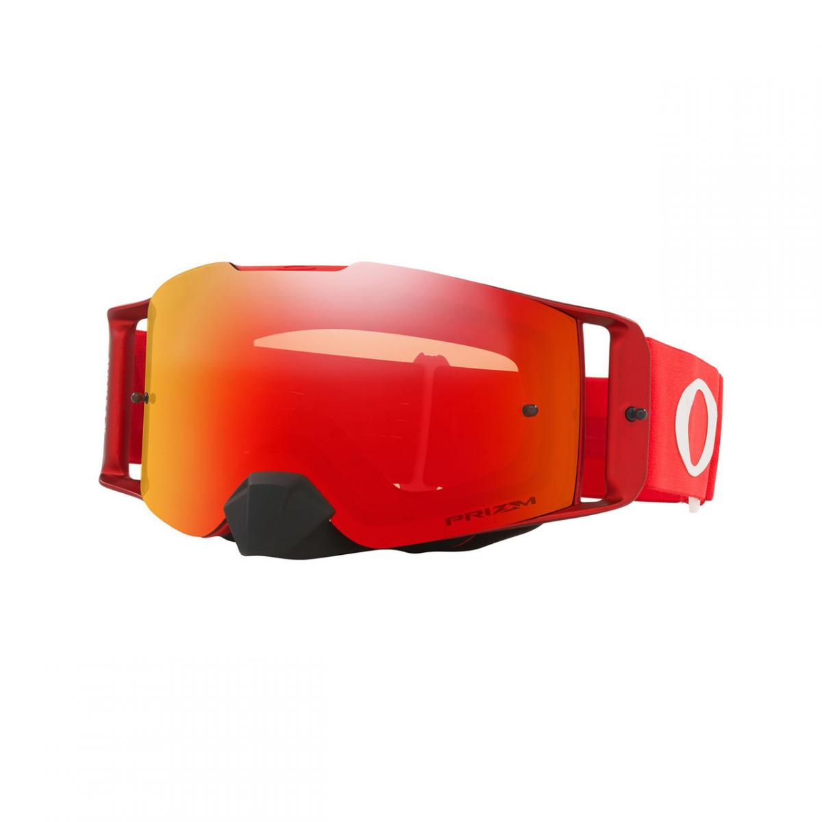 OAKLEY FRONT LINE MX MOTO RED PRIZM TORCH, OA OO7087-56 PRIZM TORCH IRIDIUM