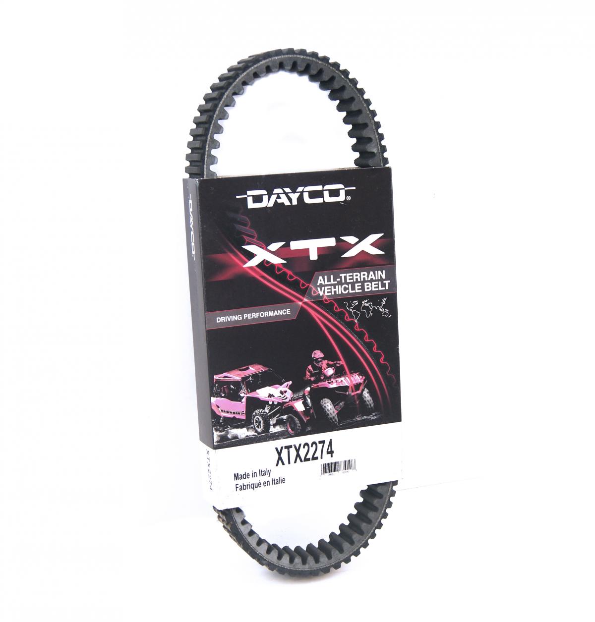 DRIVE BELT DAYCO XTX2274 BOMBARDIER QUEST 500/650 02-04