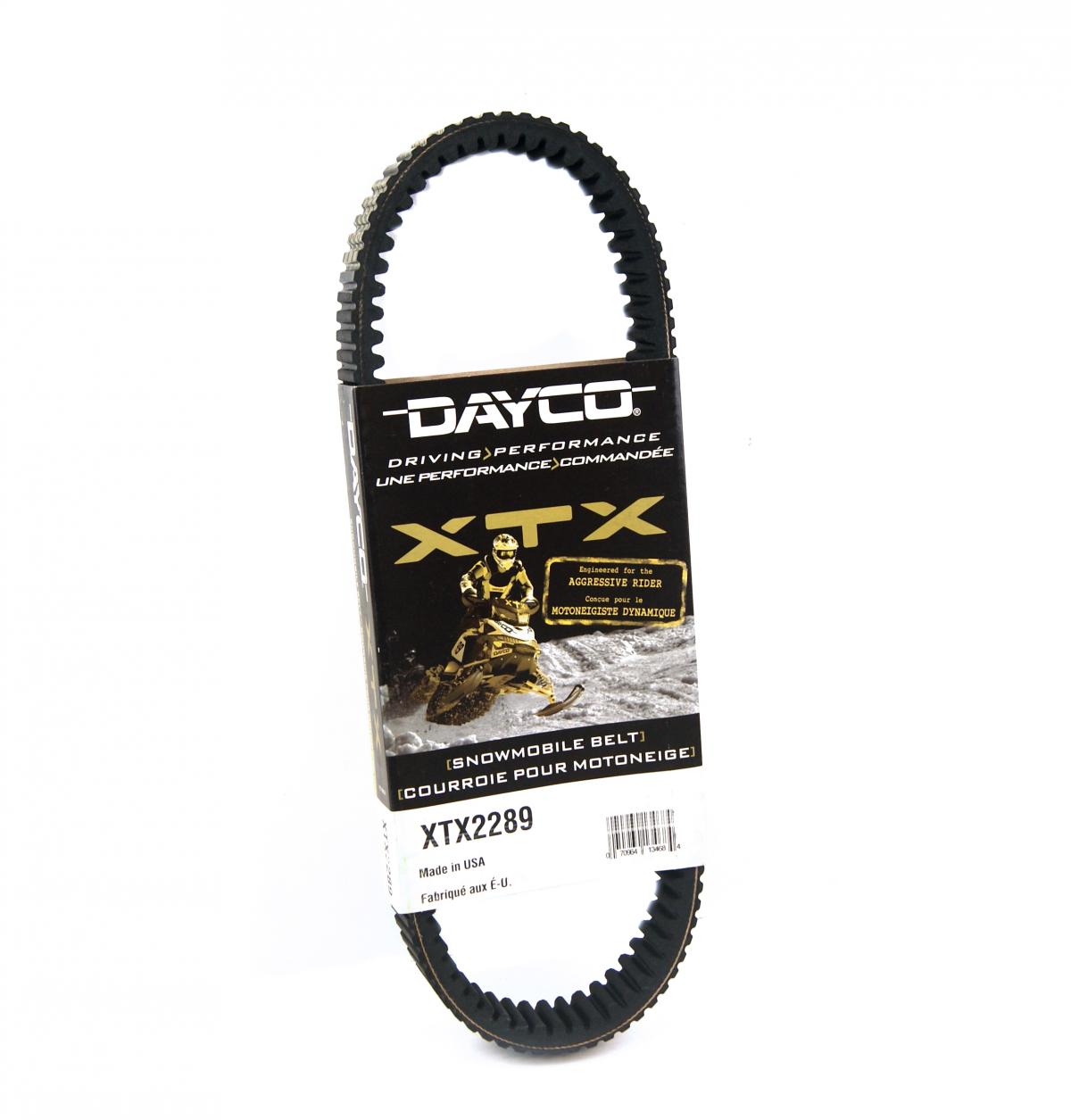 DRIVE BELT DAYCO XTX2289 YAMAHA, YXF850 WOLVERINE