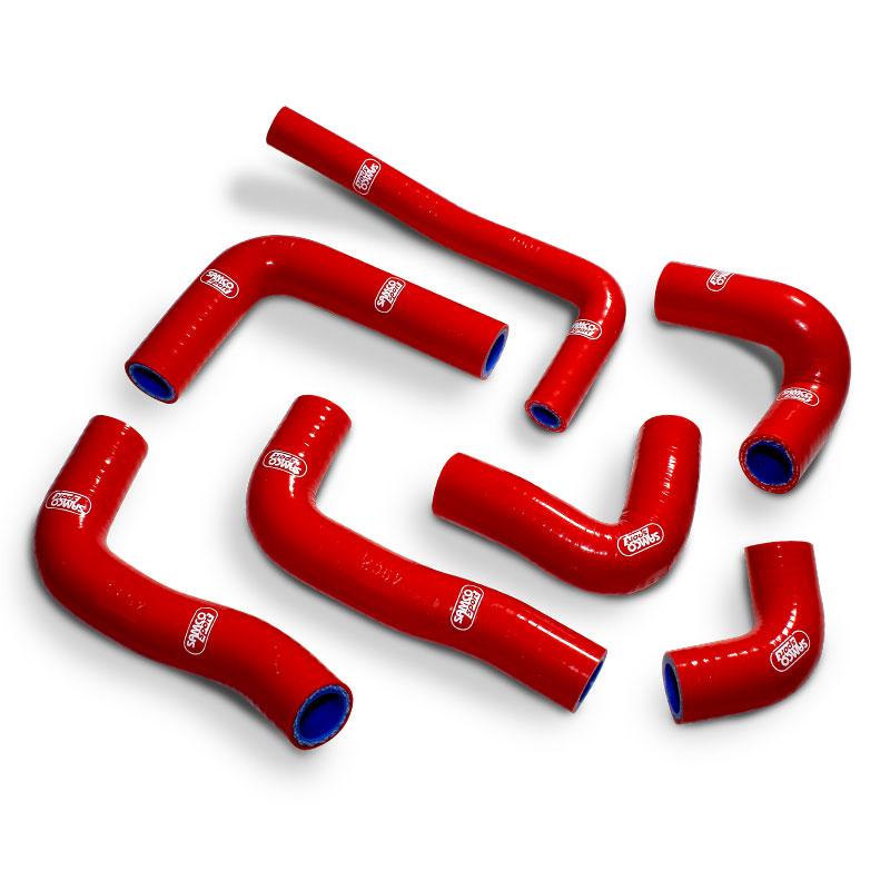 SAMCO HOSE KIT BETA 350-480RR 14-17 OEM STYLE, 7 PIECE KIT, RED, BET-9