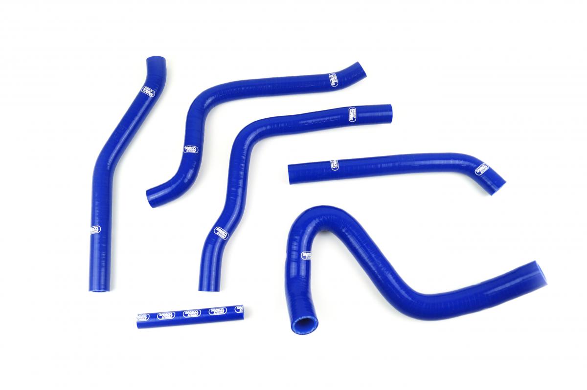 SAMCO HOSE KIT KAWASAKI KX250 1992-1993, 6 PIECE KIT, BLUE, KAW-75-BU