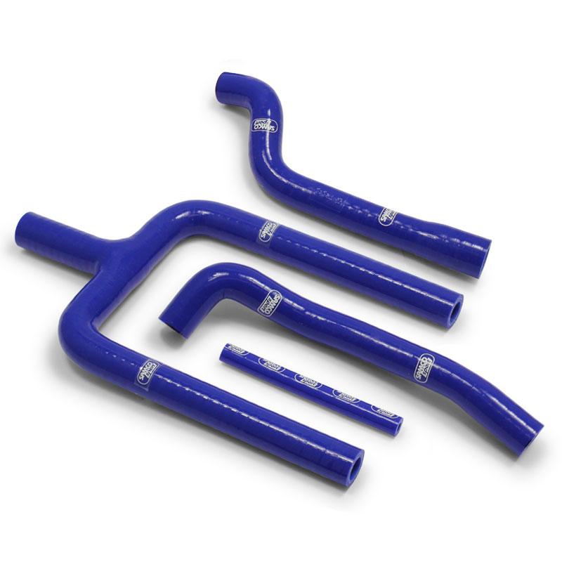 SAMCO BLUE HOSE KIT GASGAS EC/XC 250-300 18-20 THERMOSTAT BYPASS, 4 PIECE KIT