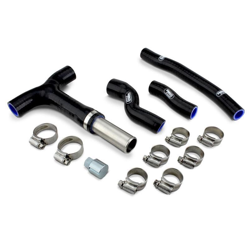 SAMCO HOSE RD KTM COOLING HOSE KIT COMPLETE INC CLAMPS BLACK 250/300 20-22 RED