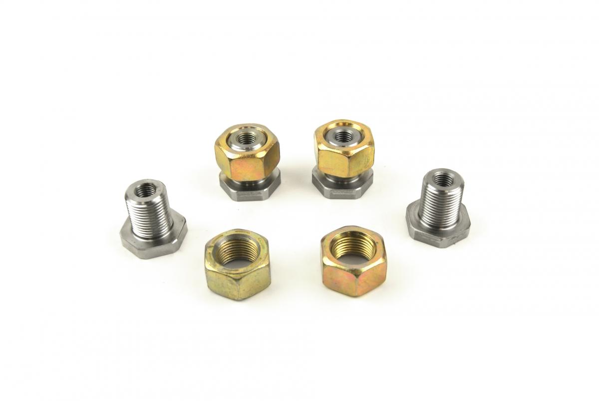 KELLER PERFORMANCE RADIUS ROD NUTS, 10MM (SETS OF 4), CAN AM, HONDA, POLARIS