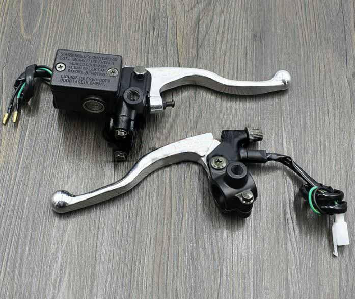 BRAKE MASTER CYLINDER + CLUTCH LEVER ASSY, SUZUKI DR-Z400 00-19