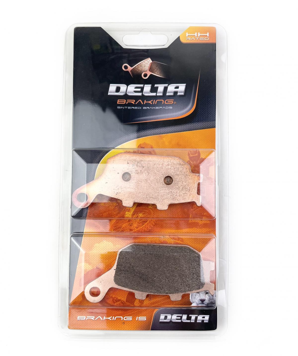 BRAKE PADS SINTERED METAL N4, DELTA BRAKING, RD-N4 BP078X00F, FA174