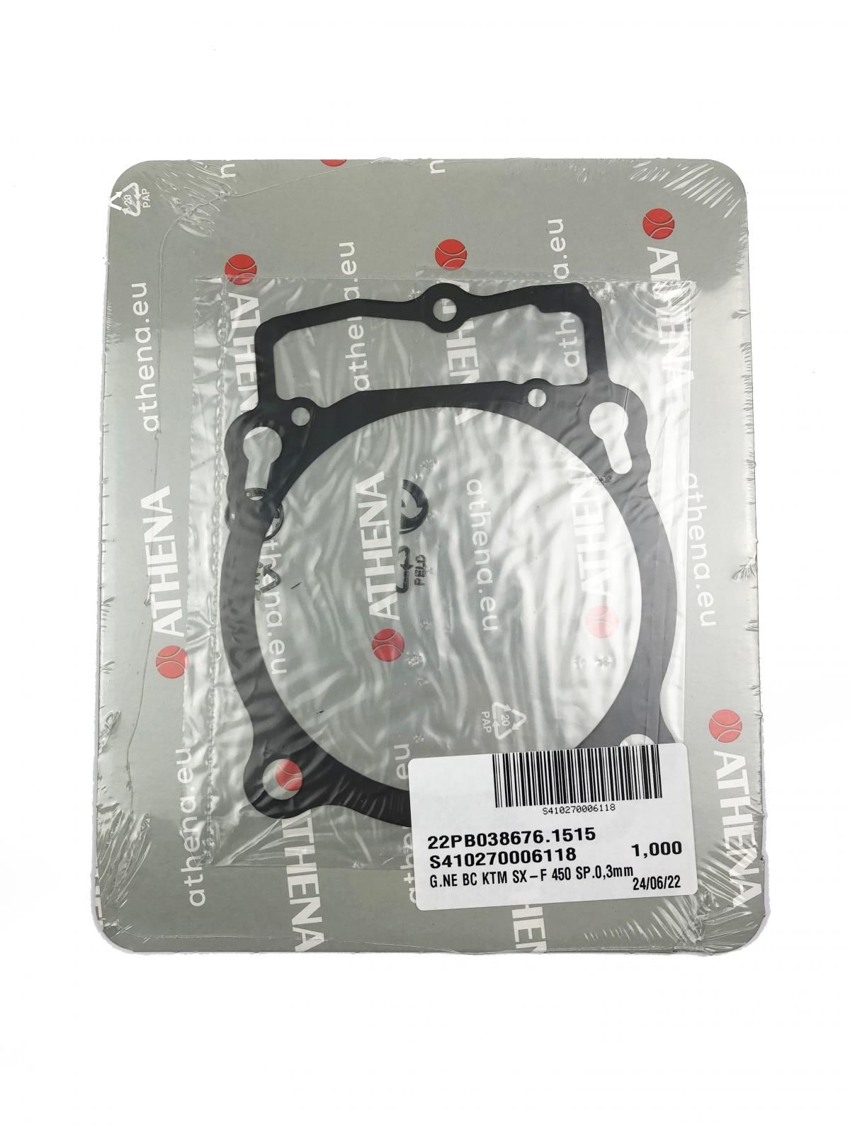 CYLINDER BASE GASKET 0.50mm KTM/HUSQ 450/500 16-2216-22, ATHENA S410270006119