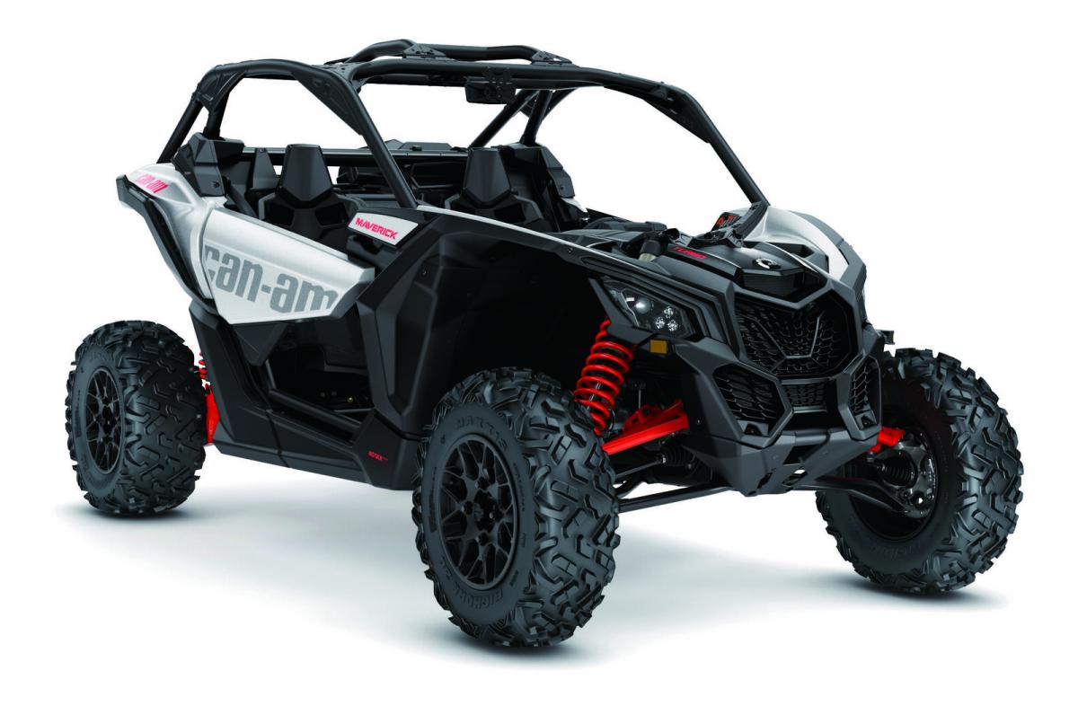 NEWRAY DIE CAST MODEL CAN-AM MAVERICK X3, SILVER, BLACK AND RED, SCALE 1:18
