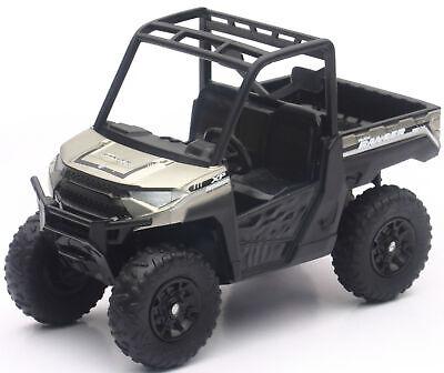 NEWRAY DIE CAST MODEL POLARIS RANGER XP1000 EPS 2018, BLACK, SCALE: 1:30