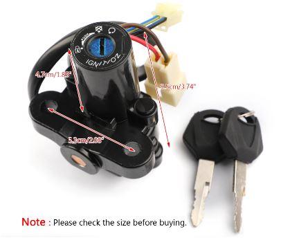 IGNITION SWITCH YAMAHA YZF-R6 03-11, R1 02-03/07-11, FJR1300 01-10, XJ6 09-16