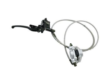 DISC BRAKE FRONT KIT LH, MASTER CYLINDER, CALIPER, HOSE 52mm MOUNT, 1.75M HOSE