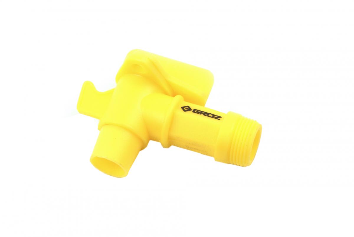 MOTOREX SAMOA PLASTIC SCREW ON DRUM TAP FOR 25L 2" BSP C/W ADAPTOR