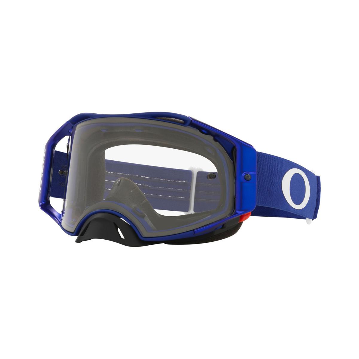 OAKLEY AIRBRAKE MX MOTO BLUE, CLEAR LENS OA OO7046-A7, OA OO7046-A7