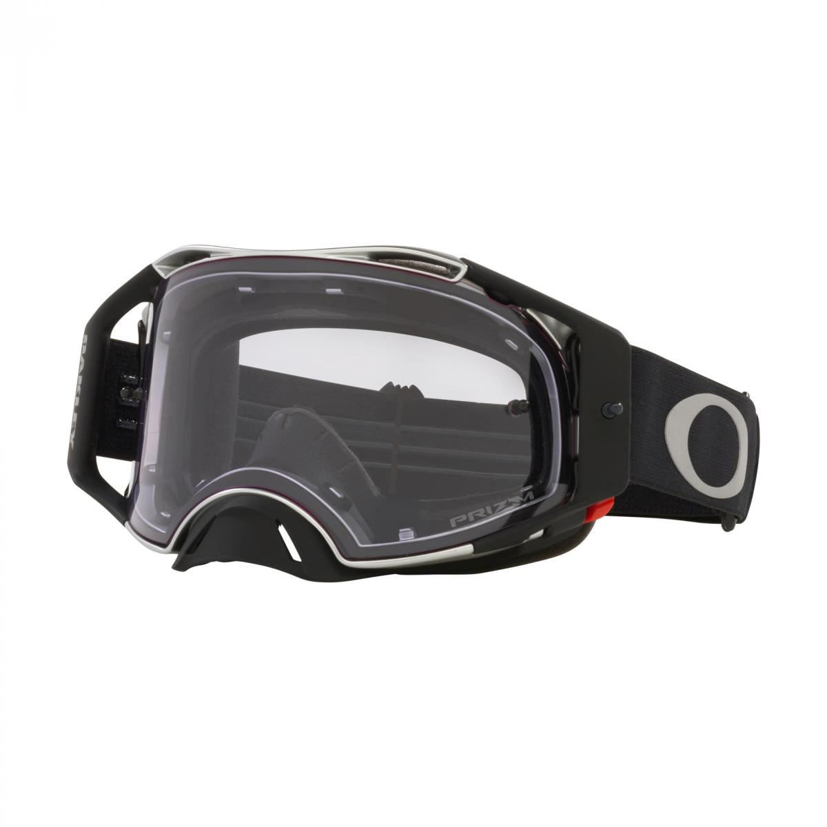 OAKLEY AIRBRAKE MX TUFF BLOCKS BLACK/GUNMETAL, PRIZM LOW LIGHT LENS OA OO7046-C2