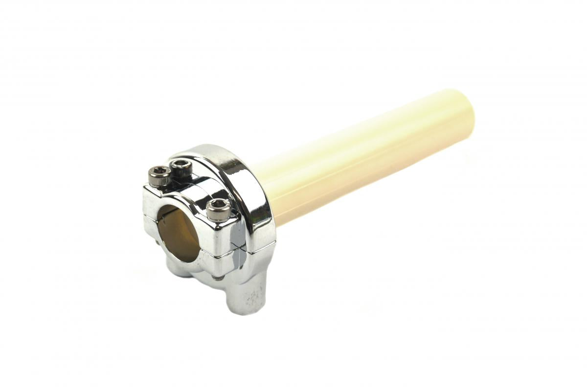 THROTTLE ALLOY CHROMED HEAD Fits 7/8 inch Bars