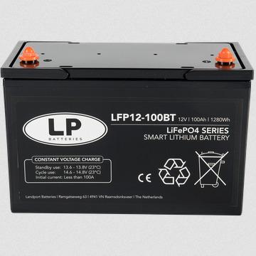 BATTERY LITHIUM 12V LFP12-100BT 100AH 12V LITHIUM LiFePO4 11.2Kg