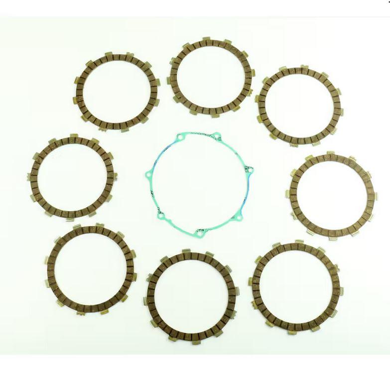 CLUTCH FRICTION PLATE SET YAMAHA WR450F 05-14, ATHENA P40230078, WITH GASKET