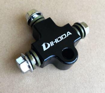 Three-way Pipe Tee Connector Coupling Hydraulic Brake oil Hose Fitting
