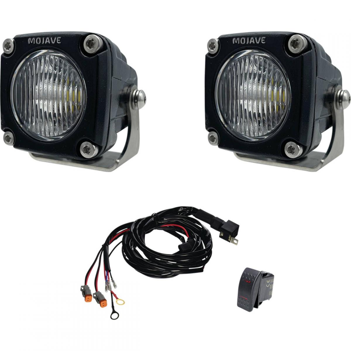 TIGER LIGHTS - MOJAVE DUAL 2" LED SPOT LIGHT 12/24V