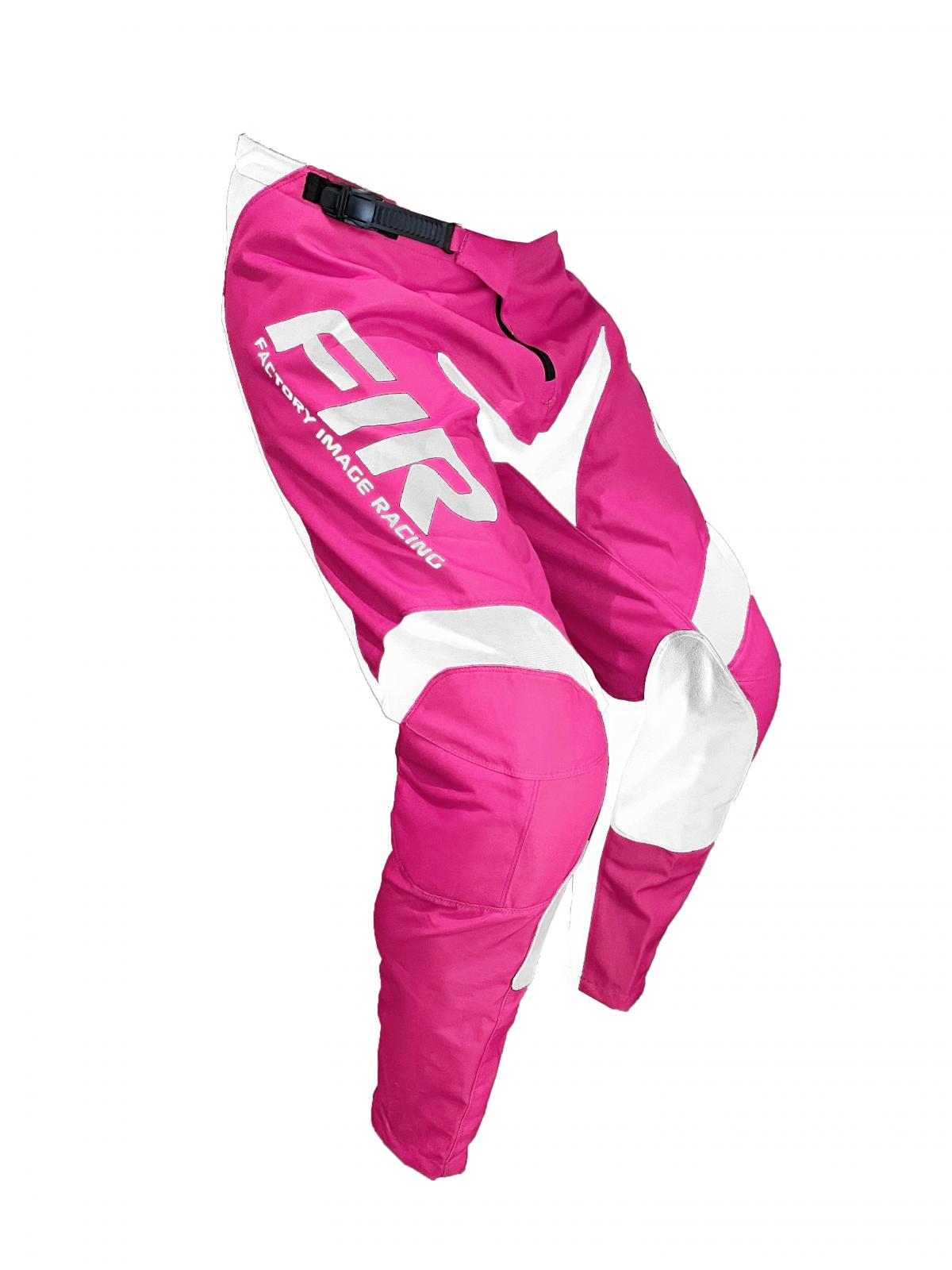 FIR MX/ENDURO CONTOUR PINK/WHITE PANTS 36"