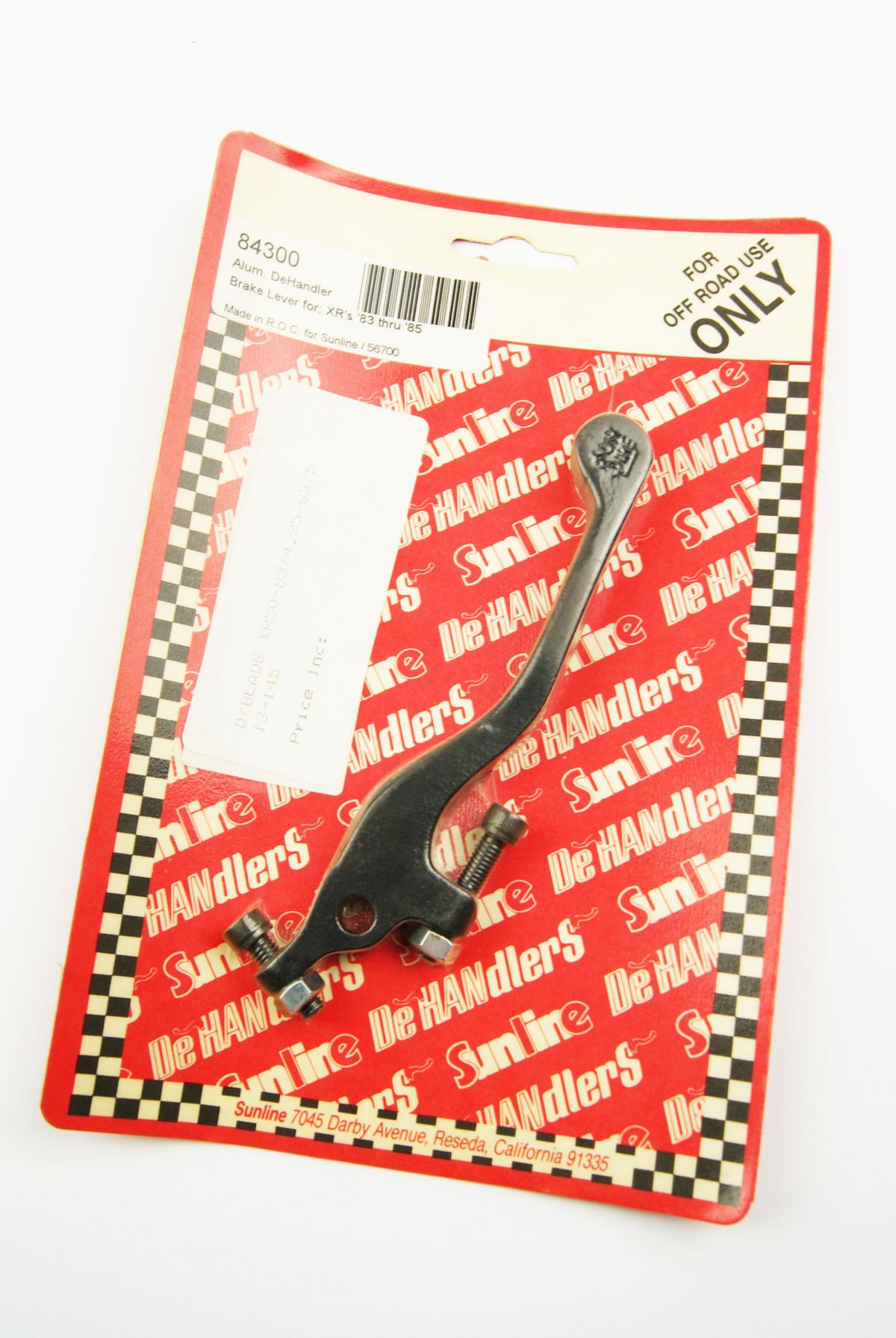 LEVER BLADE BRAKE HONDA XR250 83-84, XR350 1983-95