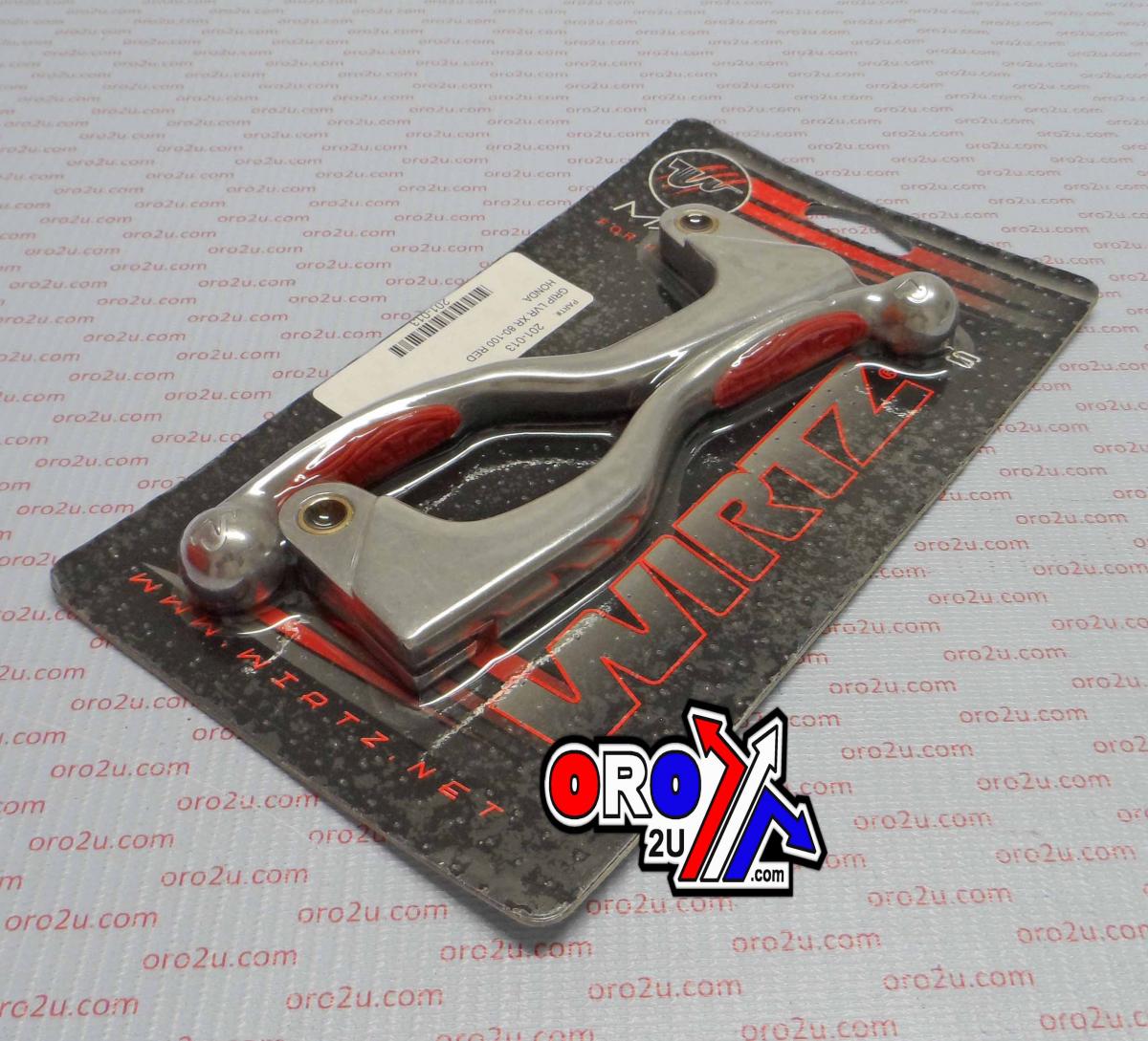 WIRTZ GRIP SET RED FORGED HONDA XR100 94-96