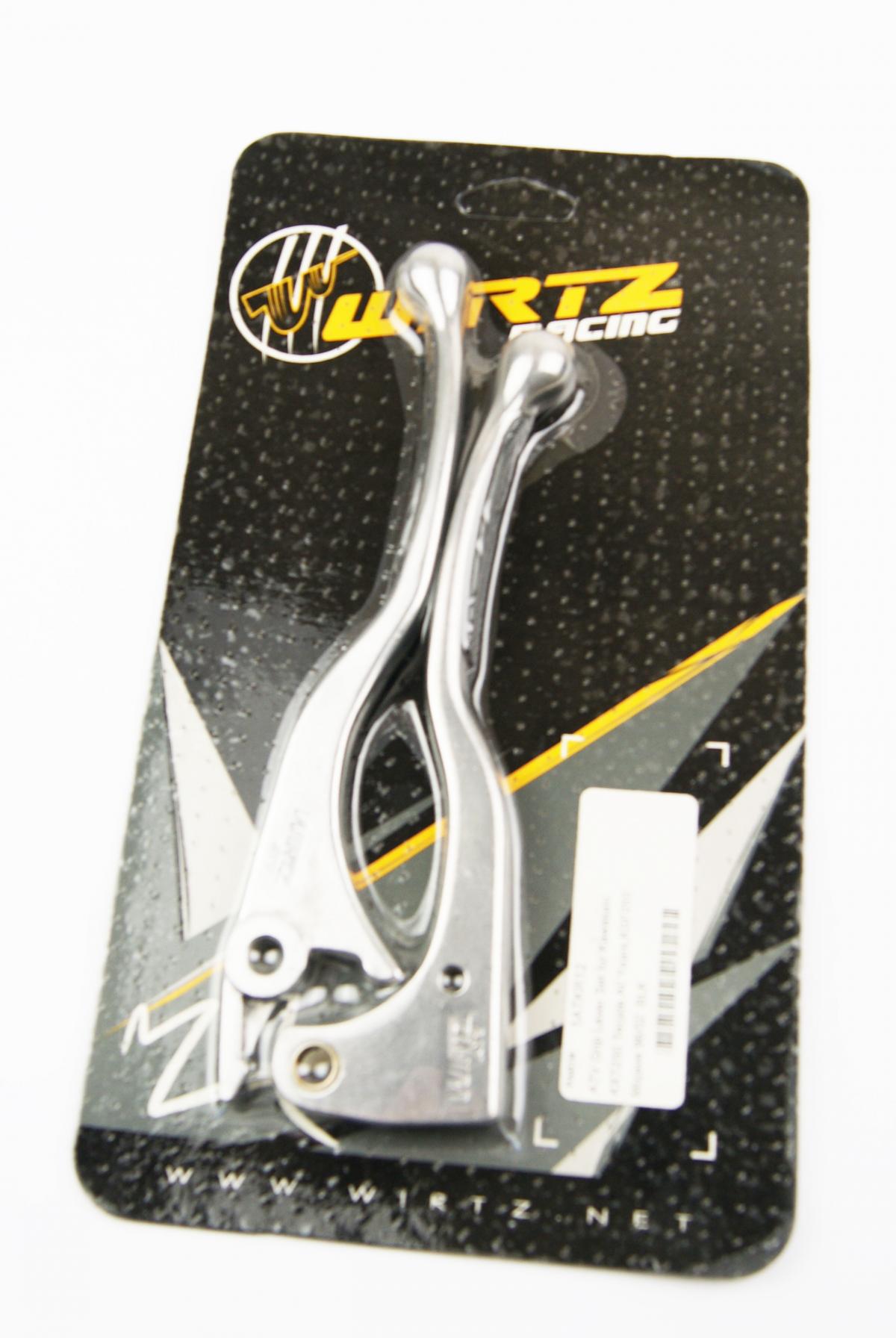 WIRTZ LEVER SET, GRIP BLK, KSF250 87-04, KXF250 87-88